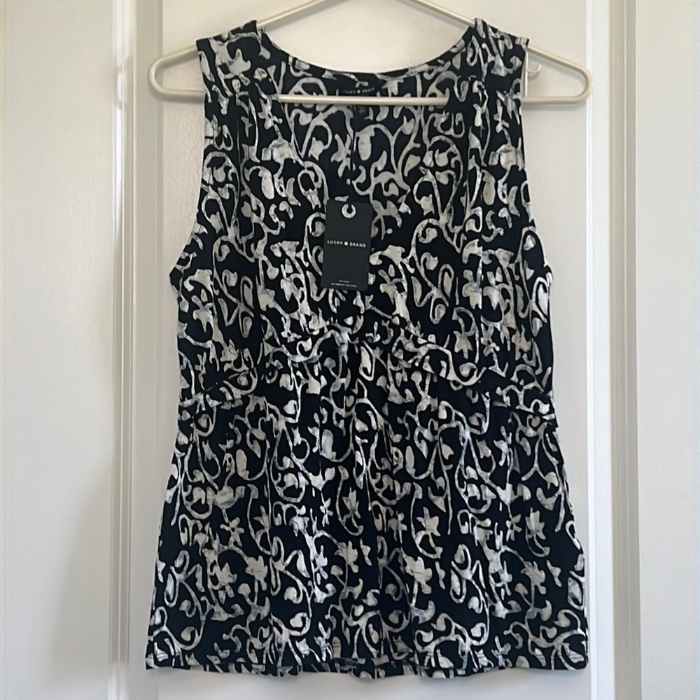 Lucky Brand dressy blouse NWT